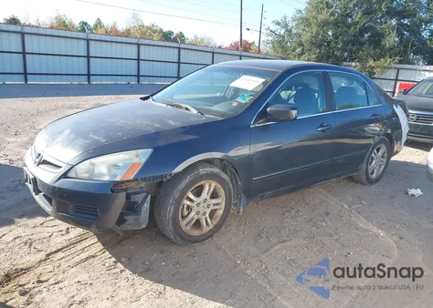 2007 Honda Accord 2.4 Se from USA, damaged, VIN 1HGCM55397A055490